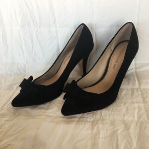Antonio Melani Black Bow Heels/Pumps